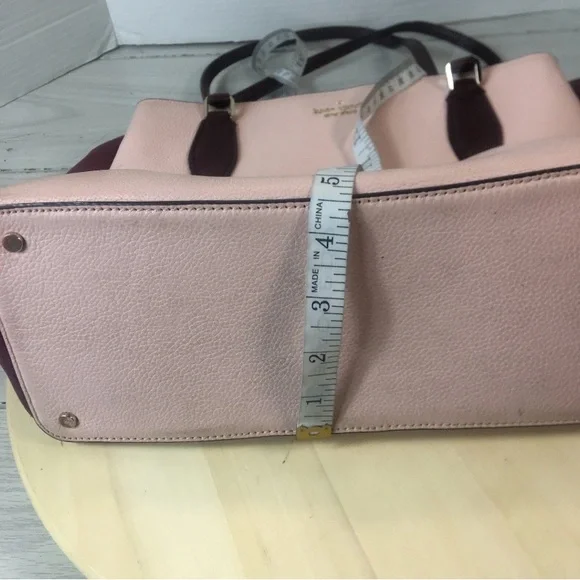 Kate Spade Colorblock New York Monet Triple Compartment Leather Handbag - Picture 13 of 16